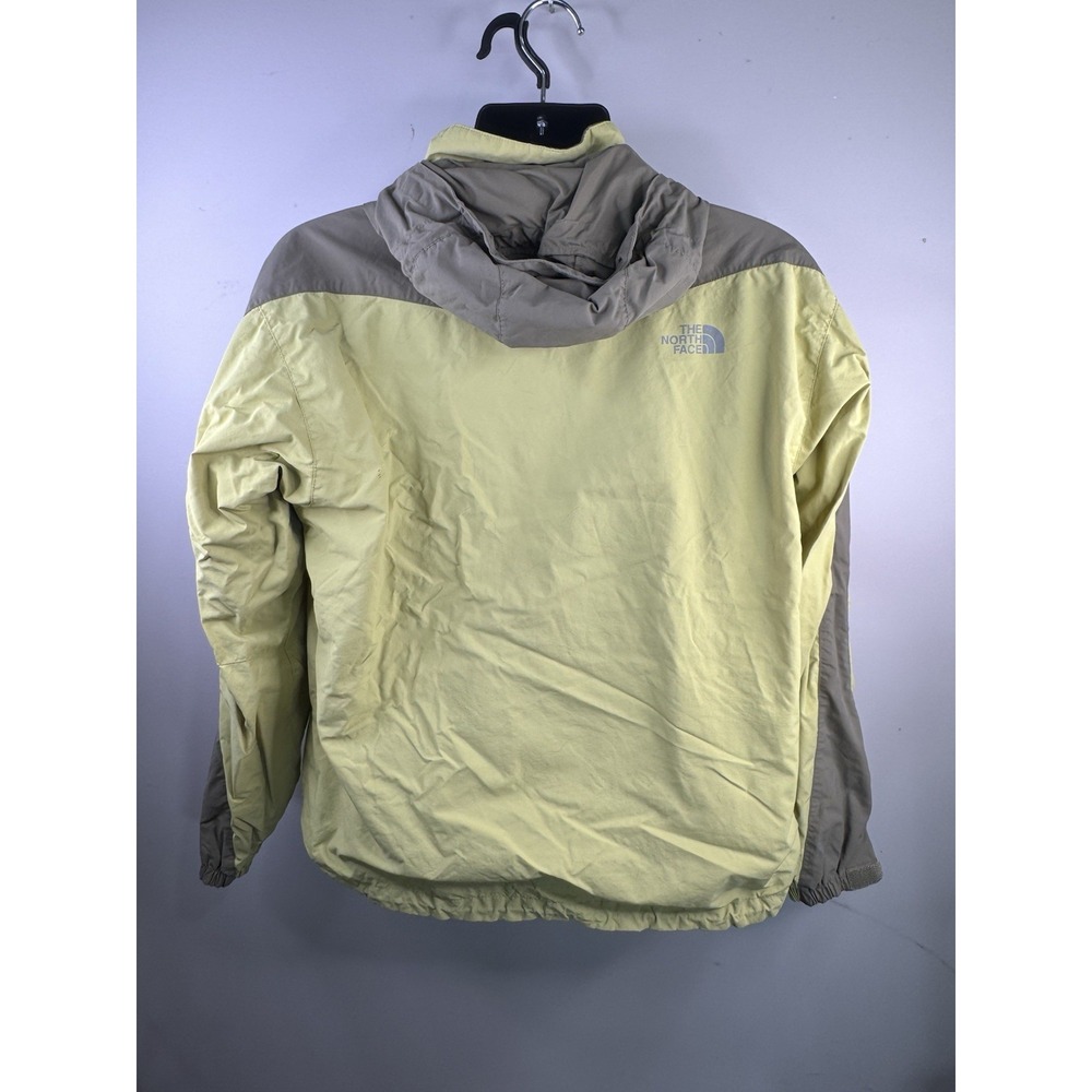 The North Face Hydrenalite Green Hooded Windproof Jacket Womens Size Large - Picture 3 of 7